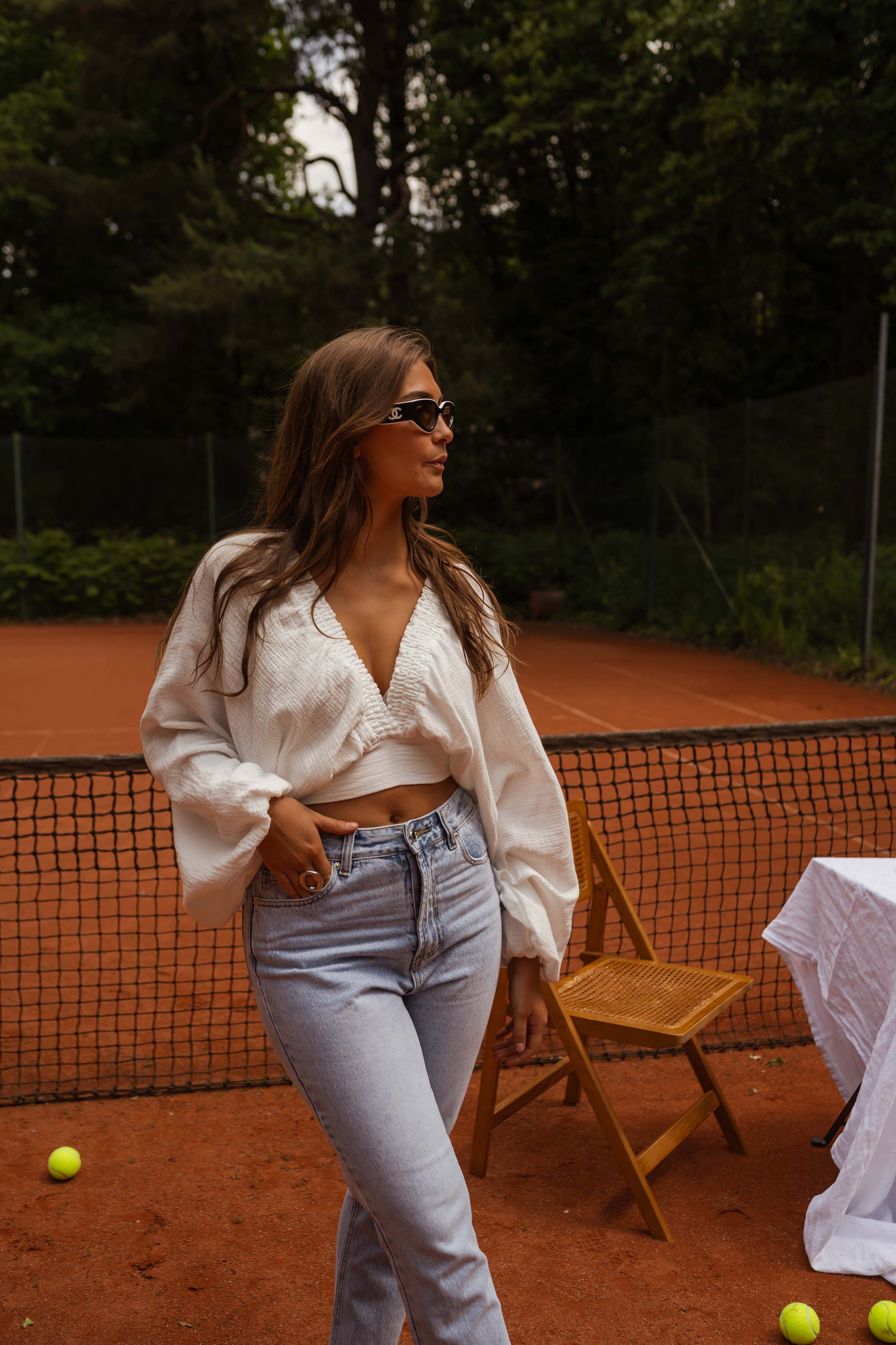 Manoa blouse - white cotton gaze