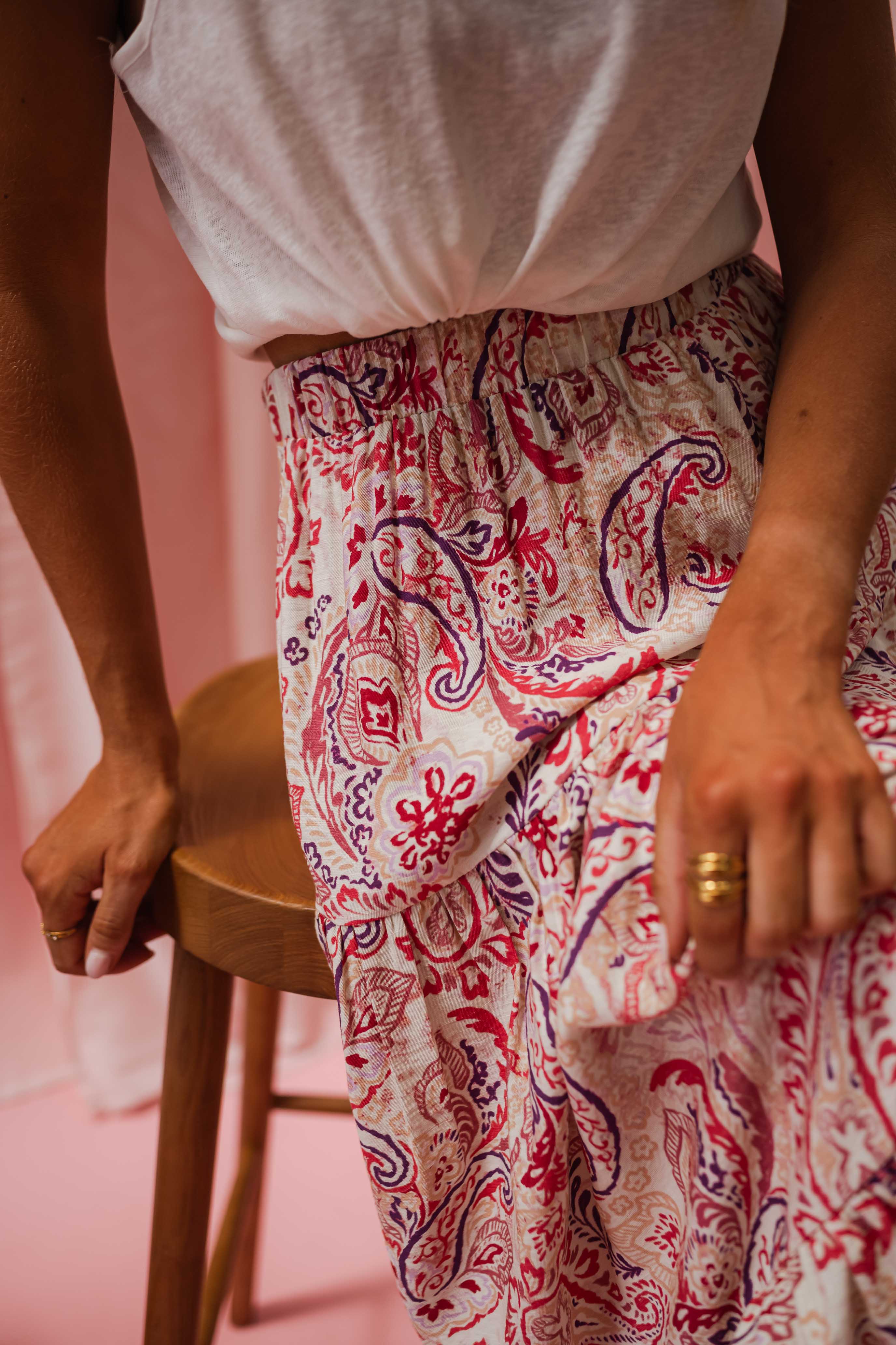 Sharon skirt - patterned