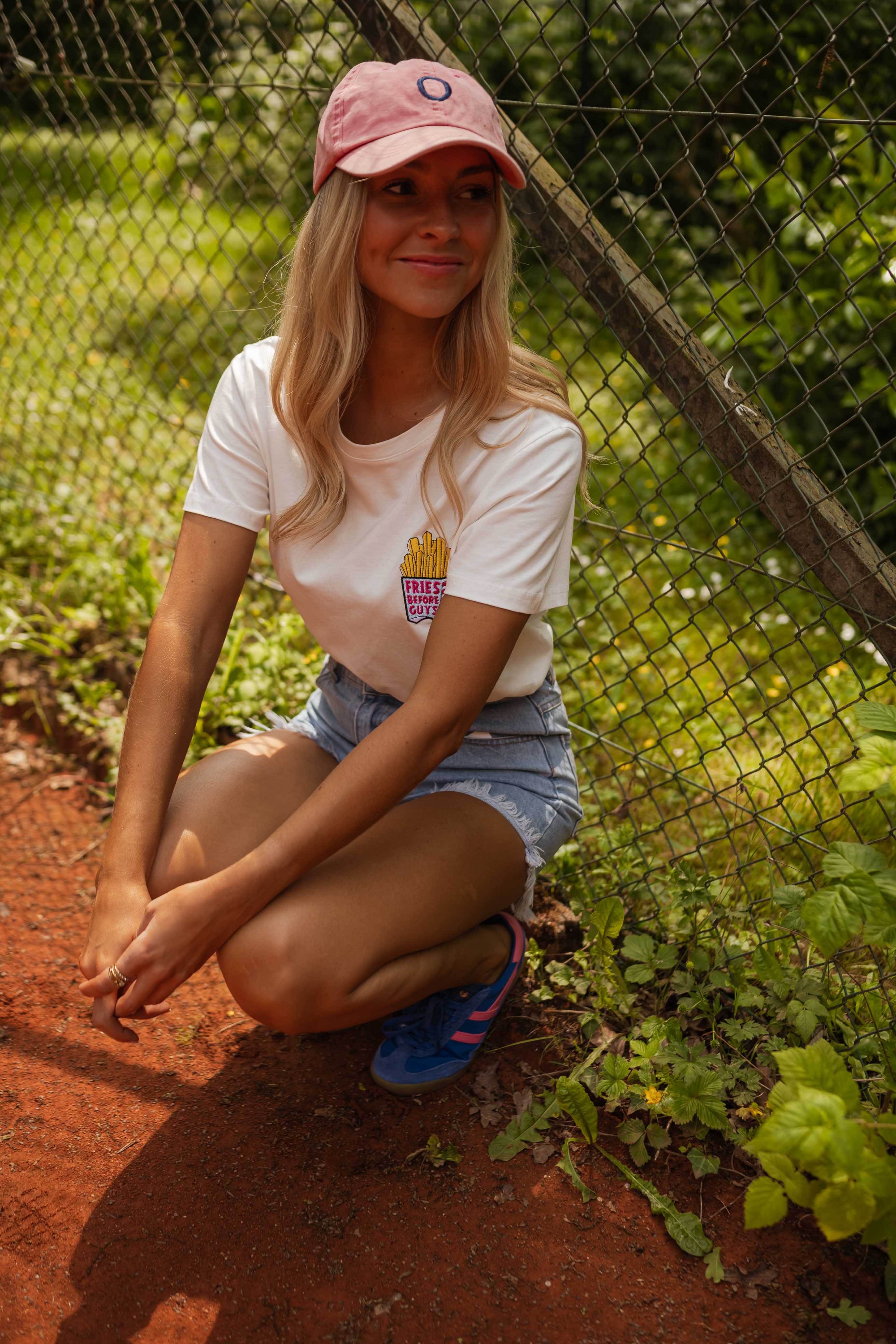 Fries t-shirt - ecru